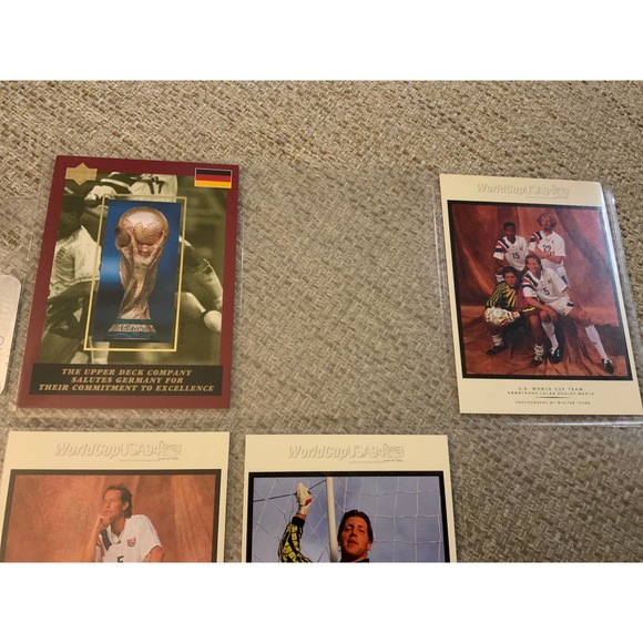 1994 Upper Deck World Cup USA Contenders Complete Set Cards #1-330 - Mia Hamm RC - Picture 14 of 14